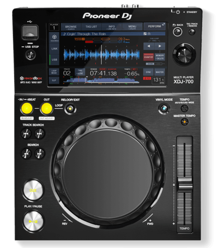 Pioneer XDJ-700. Compact DJ multi player