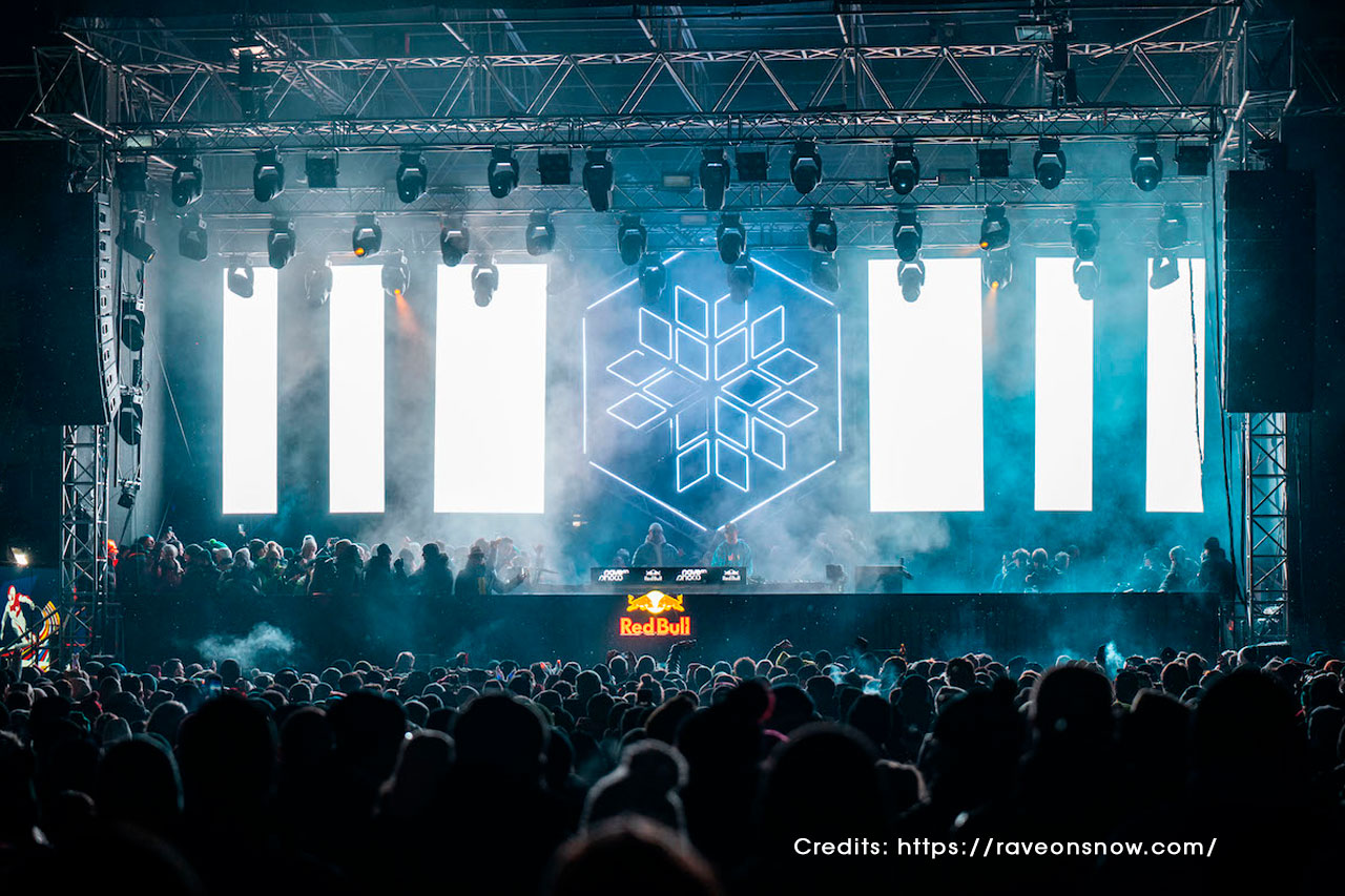 Historia del Rave on Snow